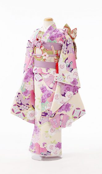 七五三7歳和装着物