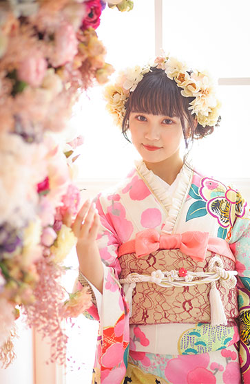 成人式当日のお支度