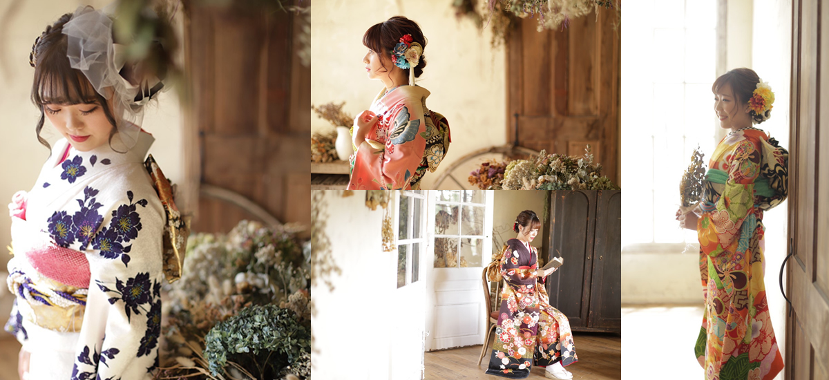 VIVIANでの成人式前撮り撮影フォトギャラリー