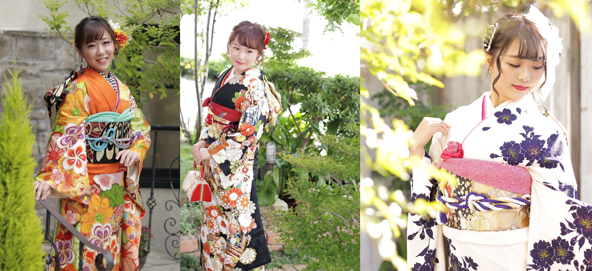 ガーデンスタジオでの成人式前撮り撮影フォトギャラリー