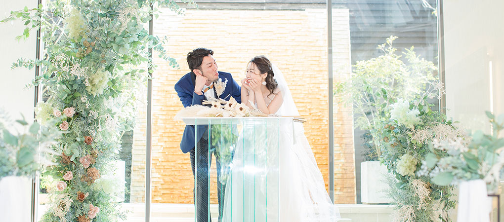 グランシェル岡崎と新郎新婦の写真その３