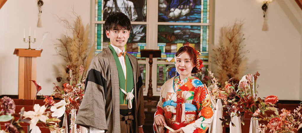 グランシェル岡崎と新郎新婦の写真その４